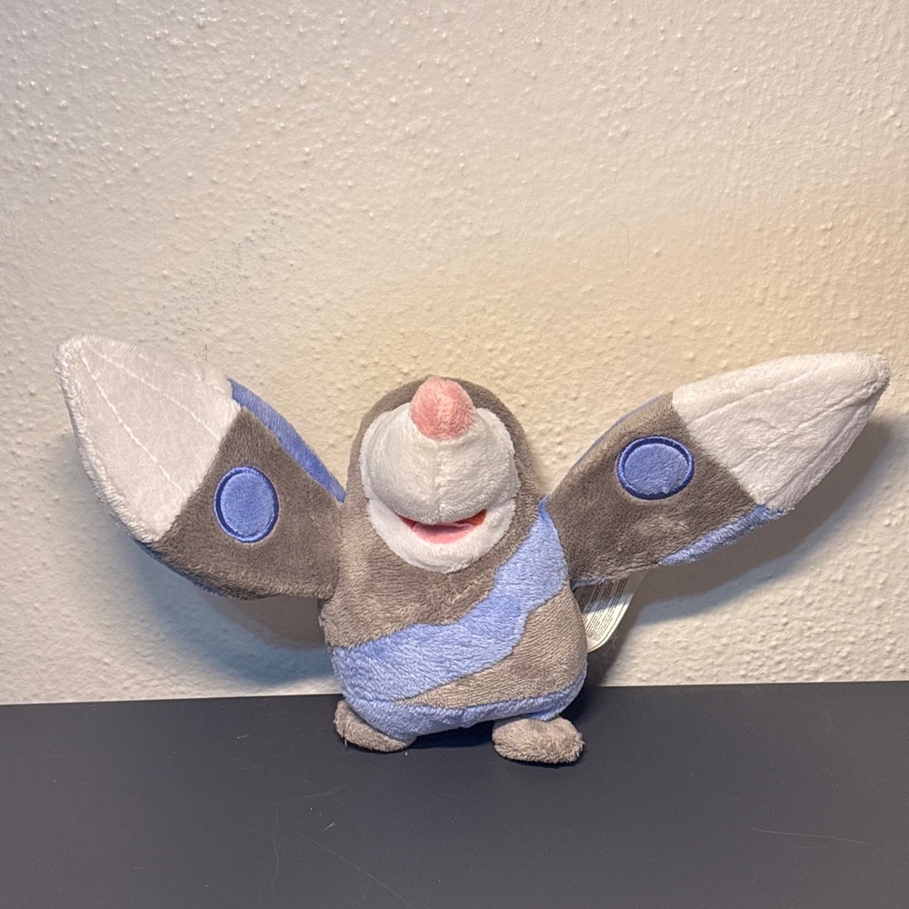 Pokemon Drilbur Plush Kids Small Grey Blue Excellent Jakks Pacific 2011 Toy